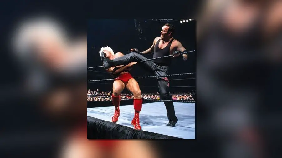 The undertaker ric flair wrestlemania x8